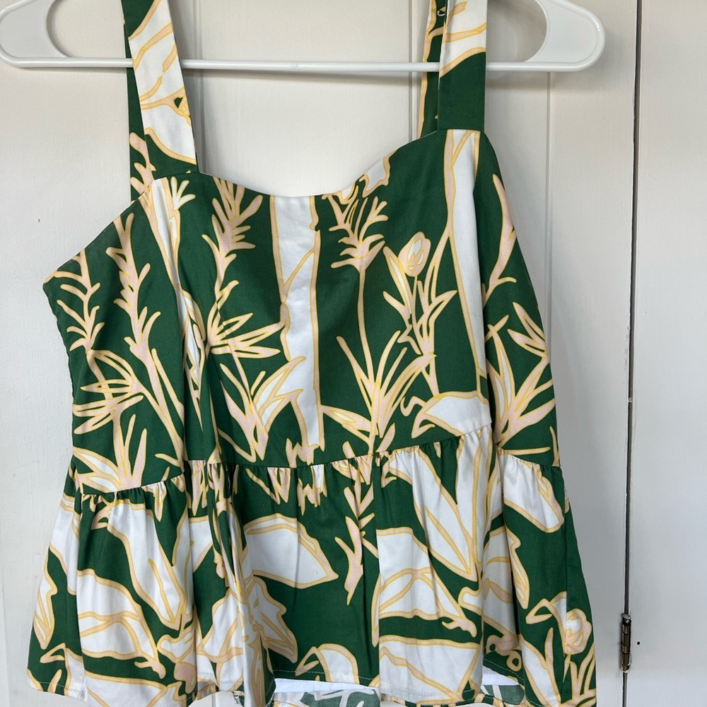 Green and yellow top